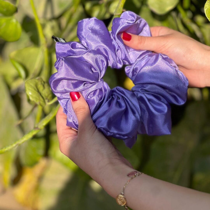 Handmade Ameera silk scrunchie by FSL&CO
