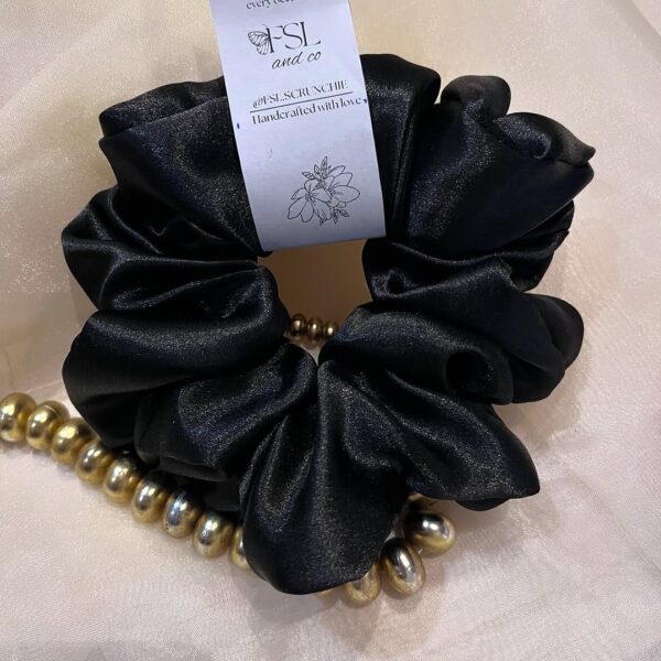 Handmade Mahra velvet scrunchie by FSL&CO